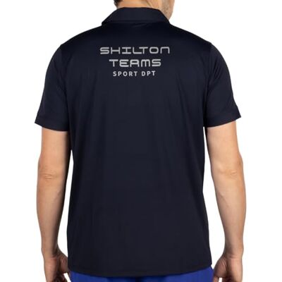 Shilton Polo de Sport Teams dept Homme M/Navy - Publicité Shilton Polo de Sport Teams dept Homme M/Navy - Publicité