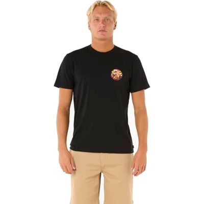 Rip Curl Wettie Passage Icon T-Shirt Homme Wettie Passage Icon T-Shirt, Noir 251, L - Publicité Rip Curl Wettie Passage Icon T-Shirt Homme Wettie Passage Icon T-Shirt, Noir 251, L - Publicité