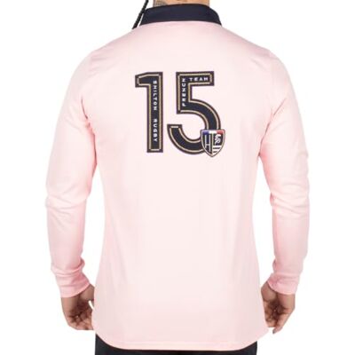 Shilton Polo Rugby Players XV Homme 4XL / Rose - Publicité Shilton Polo Rugby Players XV Homme 4XL / Rose - Publicité