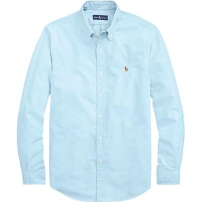 POLO RALPH LAUREN Chemise Oxford à carreaux coupe classique pour homme, Taille L - Publicité POLO RALPH LAUREN Chemise Oxford à carreaux coupe classique pour homme, Taille L - Publicité
