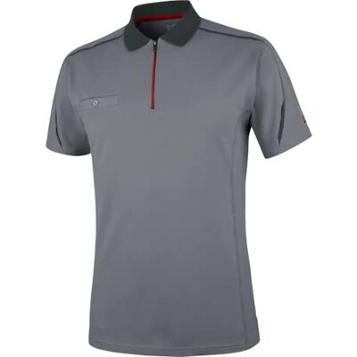 WüRTH MODYF Polo de travail Stretch X gris Taille L - Publicité WüRTH MODYF Polo de travail Stretch X gris Taille L - Publicité