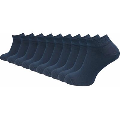 GAWILO Chaussettes basses 100% coton pour hommes (6 ou 10 paires) Chaussettes courtes sans couture pressante (43-46, Bleu 10 paires) - Publicité GAWILO Chaussettes basses 100% coton pour hommes (6 ou 10 paires) Chaussettes courtes sans couture pressante (43-46, Bleu 10 paires) - Publicité