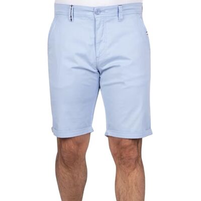 Shilton Bermuda uni Chino Homme 52 / Ciel - Publicité Shilton Bermuda uni Chino Homme 52 / Ciel - Publicité