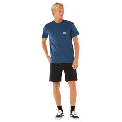 Rip Curl Surf Paradise Badge Update Short Sleeve T-Shirt L - Publicité Rip Curl Surf Paradise Badge Update Short Sleeve T-Shirt L - Publicité