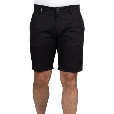 Shilton Bermuda uni Chino Homme 50 / Noir - Publicité Shilton Bermuda uni Chino Homme 50 / Noir - Publicité
