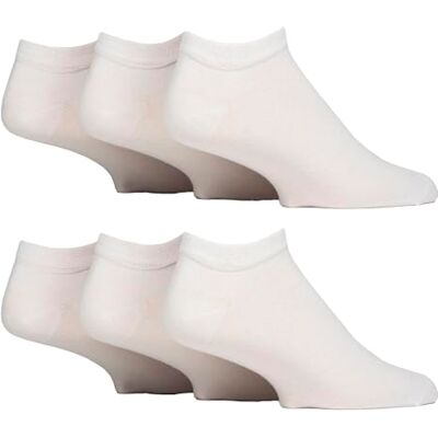 Gentle Grip 6 Paires Homme Chaussettes Courtes pour Diabetique Chaussettes Basses Extra Larges Sans Elastique (46-50, Blanc) - Publicité Gentle Grip 6 Paires Homme Chaussettes Courtes pour Diabetique Chaussettes Basses Extra Larges Sans Elastique (46-50, Blanc) - Publicité