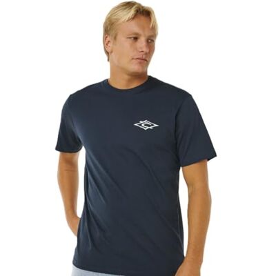 Rip Curl Hazey Days T-shirt à manches courtes pour homme Bleu marine foncé, bleu marine, M - Publicité Rip Curl Hazey Days T-shirt à manches courtes pour homme Bleu marine foncé, bleu marine, M - Publicité