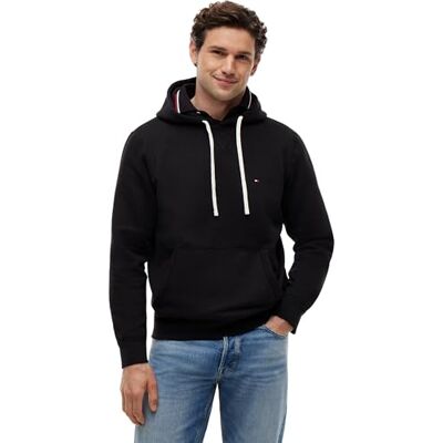 Tommy Hilfiger Sweat à Capuche Homme Essential Fleece Regular Fit - Publicité Tommy Hilfiger Sweat à Capuche Homme Essential Fleece Regular Fit - Publicité
