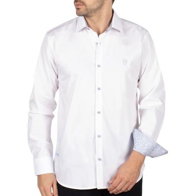 Shilton Chemise Liberty Blue Line Homme 3XL / Blanc X Ciel - Publicité Shilton Chemise Liberty Blue Line Homme 3XL / Blanc X Ciel - Publicité