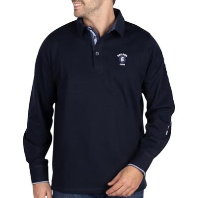 Shilton Polo Racing Homme 4XL / Navy - Publicité Shilton Polo Racing Homme 4XL / Navy - Publicité