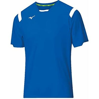 T-shirt Mizuno Modèle À Manches Courtes Bleu - Publicité T-shirt Mizuno Modèle À Manches Courtes Bleu - Publicité