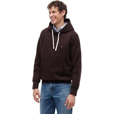 Tommy Hilfiger Sweat à Capuche Homme Seasonal Fleece avec Poche Kangourou - Publicité Tommy Hilfiger Sweat à Capuche Homme Seasonal Fleece avec Poche Kangourou - Publicité