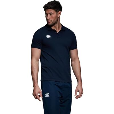 Canterbury Homme Polo en coton Waimac Chemise de rugby Décontracté Chemise polo - Publicité Canterbury Homme Polo en coton Waimac Chemise de rugby Décontracté Chemise polo - Publicité