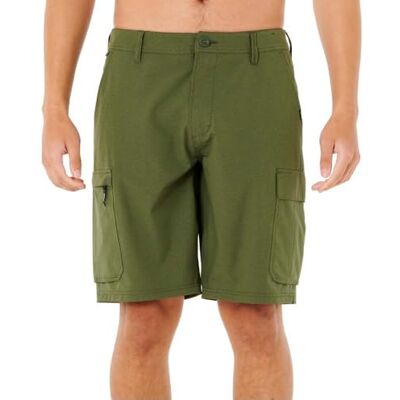 Rip Curl Boardwalk Short chino classique pour homme, Olive foncé, 44 - Publicité Rip Curl Boardwalk Short chino classique pour homme, Olive foncé, 44 - Publicité