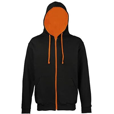 Awdis Sweatshirt à Capuche et Fermeture zippée Homme - Publicité Awdis Sweatshirt à Capuche et Fermeture zippée Homme - Publicité