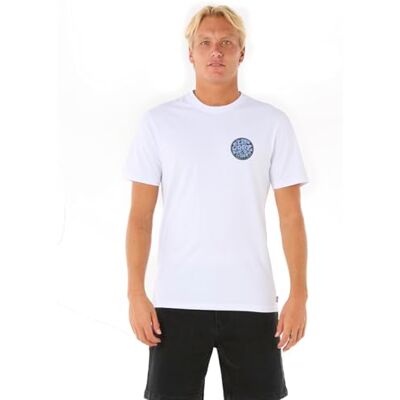 Rip Curl T-Shirt Wettie Passage Icon pour Homme, Blanc 251, Taille S - Publicité Rip Curl T-Shirt Wettie Passage Icon pour Homme, Blanc 251, Taille S - Publicité