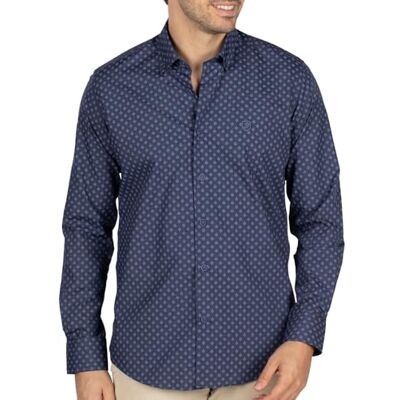 Shilton Chemise à Motif Wild Homme 4XL / Navy - Publicité Shilton Chemise à Motif Wild Homme 4XL / Navy - Publicité