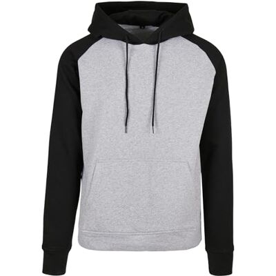 Build Your Brand Sweat À Capuche Basique Raglan Sweatshirt Homme - Publicité Build Your Brand Sweat À Capuche Basique Raglan Sweatshirt Homme - Publicité