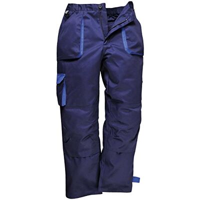 Portwest TX11 Pantalon de Sécurité Contraste Texo Auto-Agrippant Multipoche Marine, L, UPF 50+, EN 14404, 40% Polyester, 60% Coton, 2 Poches Latérales, Coupe Longue, Ceinture Semi-Élastiquée - Publicité Portwest TX11 Pantalon de Sécurité Contraste Texo Auto-Agrippant Multipoche Marine, L, UPF 50+, EN 14404, 40% Polyester, 60% Coton, 2 Poches Latérales, Coupe Longue, Ceinture Semi-Élastiquée - Publicité