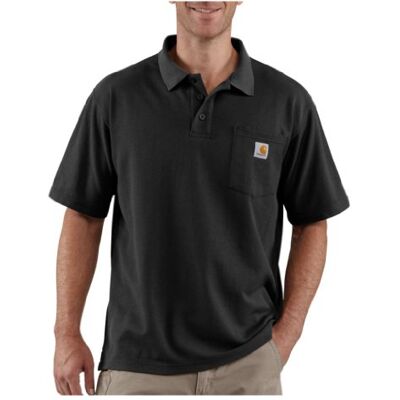 Carhartt Loose Fit Midweight Short-Sleeve Pocket Polo K570 Polo Ample à Manches Courtes et Poche K570 de Poids Moyen Homme (Lot de 1) - Publicité Carhartt Loose Fit Midweight Short-Sleeve Pocket Polo K570 Polo Ample à Manches Courtes et Poche K570 de Poids Moyen Homme (Lot de 1) - Publicité