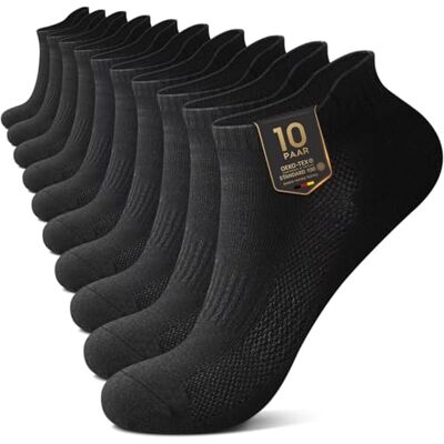 YouShow Lot de 10 paires de chaussettes de sport pour homme et femme Chaussettes courtes Respirantes Chaussettes de cheville Chaussettes de course Chaussettes en coton Demi-chaussettes, 47 - Publicité YouShow Lot de 10 paires de chaussettes de sport pour homme et femme Chaussettes courtes Respirantes Chaussettes de cheville Chaussettes de course Chaussettes en coton Demi-chaussettes, 47 - Publicité
