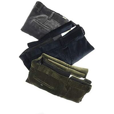 Vittorio Lorini Pantalon Velours, Duc Visconti de Modrone Élastique (10 Couleurs) de 48 à 60 Plus de mesures CALIBRATE! (55-57-59-61-63-65) (Tris 3, 56) - Publicité Vittorio Lorini Pantalon Velours, Duc Visconti de Modrone Élastique (10 Couleurs) de 48 à 60 Plus de mesures CALIBRATE! (55-57-59-61-63-65) (Tris 3, 56) - Publicité