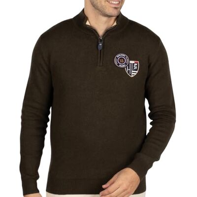 Shilton Pull Camionneur Rugby Nations 15 Homme 3XL / Kaki - Publicité Shilton Pull Camionneur Rugby Nations 15 Homme 3XL / Kaki - Publicité