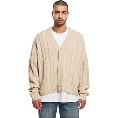 Urban Classics Herren Boxy Cardigan - Publicité Urban Classics Herren Boxy Cardigan - Publicité