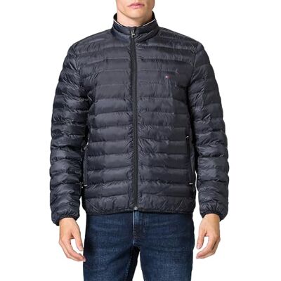 Tommy Hilfiger Veste Matelassée Homme Packable Recycled Jacket Relaxed Fit - Publicité Tommy Hilfiger Veste Matelassée Homme Packable Recycled Jacket Relaxed Fit - Publicité