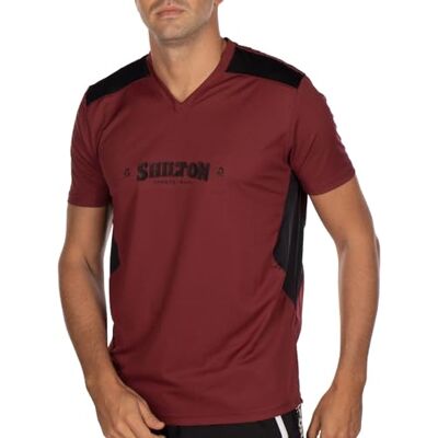 Shilton Tshirt Sport dept Relief Homme XL/Bordeaux - Publicité Shilton Tshirt Sport dept Relief Homme XL/Bordeaux - Publicité
