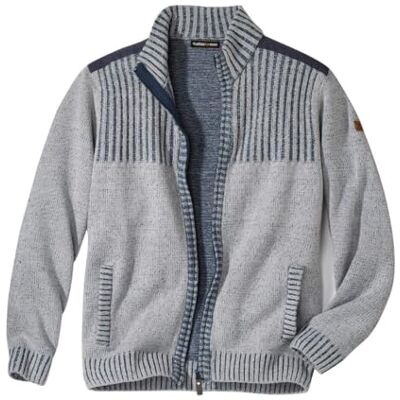 ATLAS FOR MEN Gilet Tricot Zippé Atlas® XL - Publicité ATLAS FOR MEN Gilet Tricot Zippé Atlas® XL - Publicité