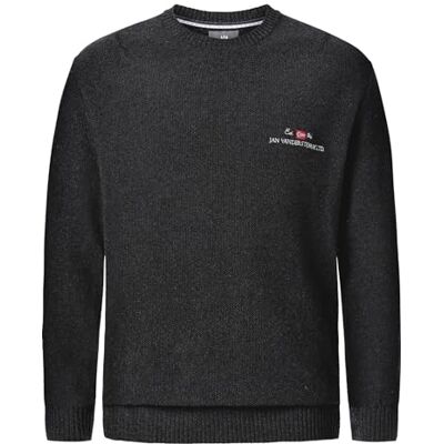 JAN VANDERSTORM ALBREKT Pull Homme Gris Foncé - Pullover - Publicité JAN VANDERSTORM ALBREKT Pull Homme Gris Foncé - Pullover - Publicité