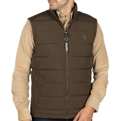 Shilton Doudoune sans manche patch homme 3XL / Kaki - Publicité Shilton Doudoune sans manche patch homme 3XL / Kaki - Publicité