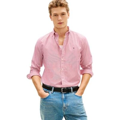 Tommy Hilfiger Chemise L/S Homme - Publicité Tommy Hilfiger Chemise L/S Homme - Publicité
