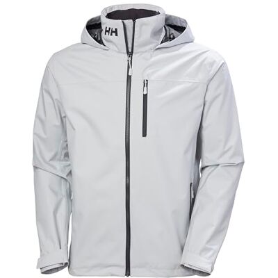 Helly Hansen Men's Crew Hooded Jacket 2.0, Grey Fog, 2XL - Publicité Helly Hansen Men's Crew Hooded Jacket 2.0, Grey Fog, 2XL - Publicité