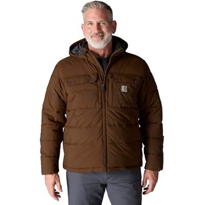 Carhartt Montana Loose Fit Veste pour homme Veste de travail doublée coupe-vent et imperméable avec doublure Sherpa Veste isolante avec protection contre la pluie et capuche Veste d'extérieur, S - Publicité Carhartt Montana Loose Fit Veste pour homme Veste de travail doublée coupe-vent et imperméable avec doublure Sherpa Veste isolante avec protection contre la pluie et capuche Veste d'extérieur, S - Publicité