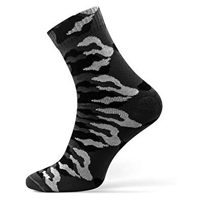 sesto senso Chaussette Hommes Camouflage Coton 1 ou 2 paires Camo Militaire Randonnée Plein Air Sports HUNTING 41-43Gris - Publicité sesto senso Chaussette Hommes Camouflage Coton 1 ou 2 paires Camo Militaire Randonnée Plein Air Sports HUNTING 41-43Gris - Publicité