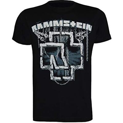 Rammstein - In Ketten - Noir - XX-Large - T-Shirt - Publicité Rammstein - In Ketten - Noir - XX-Large - T-Shirt - Publicité