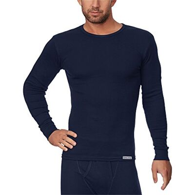 Timone Maillot de Corps Longues Manches sous-vêtements Thermiques Homme (Bleu Foncé, XXL) - Publicité Timone Maillot de Corps Longues Manches sous-vêtements Thermiques Homme (Bleu Foncé, XXL) - Publicité