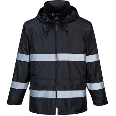 PORTWEST Veste de pluie IONA Classic Noir 4XL Vêtements de travail - Publicité PORTWEST Veste de pluie IONA Classic Noir 4XL Vêtements de travail - Publicité