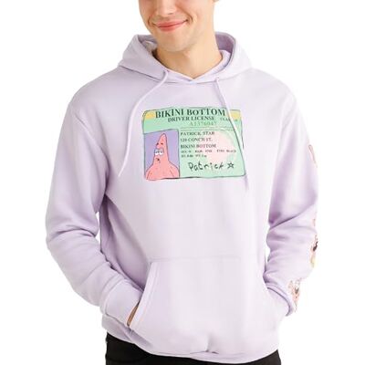 Nickelodeon Men’s Spongebob Squarepants Fleece Hoodie – Retro 90s Spongebob, Patrick Star, Size Medium, Spongebob Lavender - Publicité Nickelodeon Men’s Spongebob Squarepants Fleece Hoodie – Retro 90s Spongebob, Patrick Star, Size Medium, Spongebob Lavender - Publicité