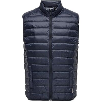 Only & SONS Onsgavin Life Light Quilted Zip Vest Otw, Gris/bleu marine, XXL - Publicité Only & SONS Onsgavin Life Light Quilted Zip Vest Otw, Gris/bleu marine, XXL - Publicité