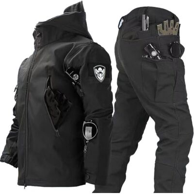 Gvqng Combinaison Tactique, Ensemble Veste Et Pantalon Tactiques pour Hommes, Ensembles De Combinaisons De Combat ImperméAbles De L'ArméE, VêTements De Camouflage Tactiques,04,XXL - Publicité Gvqng Combinaison Tactique, Ensemble Veste Et Pantalon Tactiques pour Hommes, Ensembles De Combinaisons De Combat ImperméAbles De L'ArméE, VêTements De Camouflage Tactiques,04,XXL - Publicité