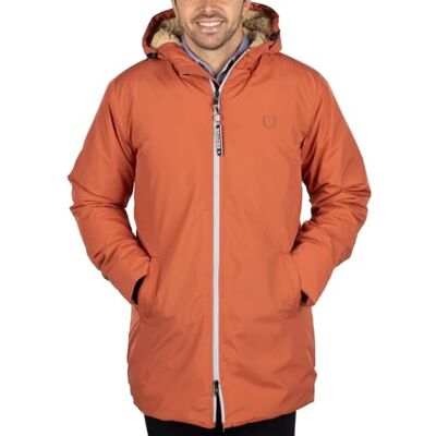 Shilton Parka à capuche patch homme S/Brique - Publicité Shilton Parka à capuche patch homme S/Brique - Publicité