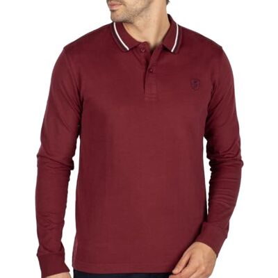 Shilton Polo Basic uni Homme L/Bordeaux - Publicité Shilton Polo Basic uni Homme L/Bordeaux - Publicité