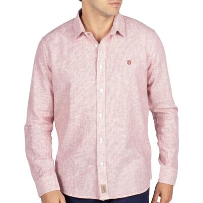 Shilton Chemise en Lin Trendy Homme 5XL / Rouge - Publicité Shilton Chemise en Lin Trendy Homme 5XL / Rouge - Publicité