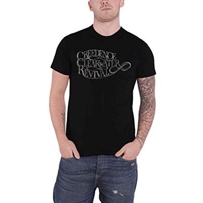 Terminal Creedence Clearwater Revival T Shirt Vintage Logo Nouveau Officiel Homme Size M - Publicité Terminal Creedence Clearwater Revival T Shirt Vintage Logo Nouveau Officiel Homme Size M - Publicité