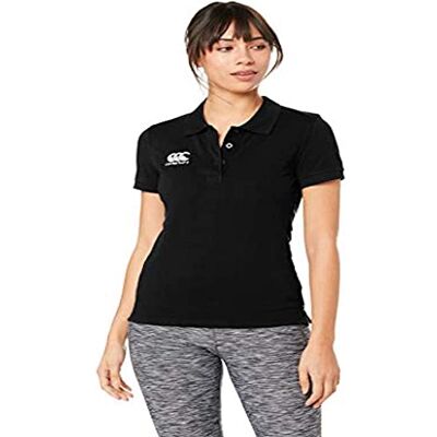 Canterbury Waimak Polo T-shirt FemmeNoir Taille: 14 - Publicité Canterbury Waimak Polo T-shirt FemmeNoir Taille: 14 - Publicité