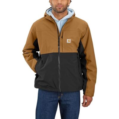 Storm Defender Veste légère et pliable pour homme Coupe décontractée, Carhartt Marron/noir, XX-Large - Publicité Storm Defender Veste légère et pliable pour homme Coupe décontractée, Carhartt Marron/noir, XX-Large - Publicité
