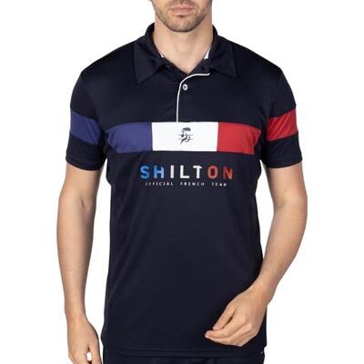 Shilton Polo Tricolore - Publicité Shilton Polo Tricolore - Publicité